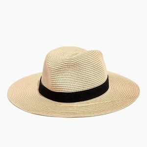 Madewell Packable Mesa Straw Hat Size M/L